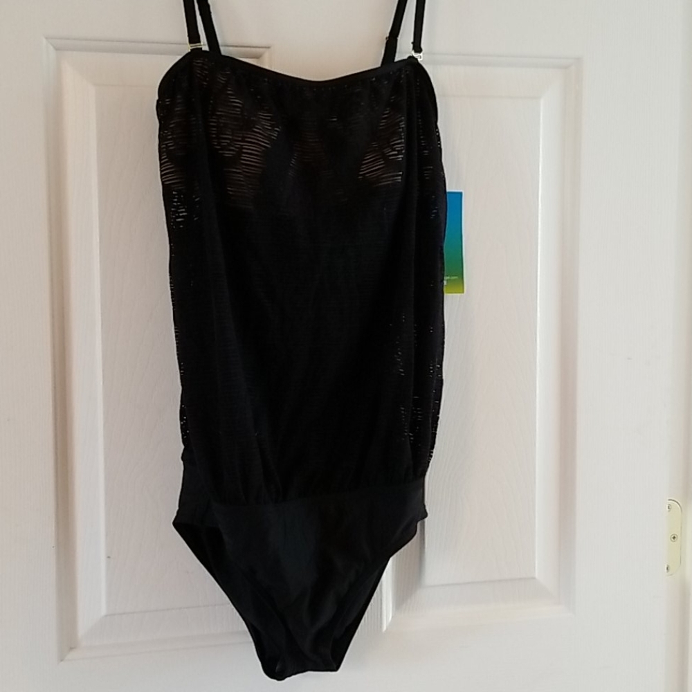 Luxe lace bathing suit